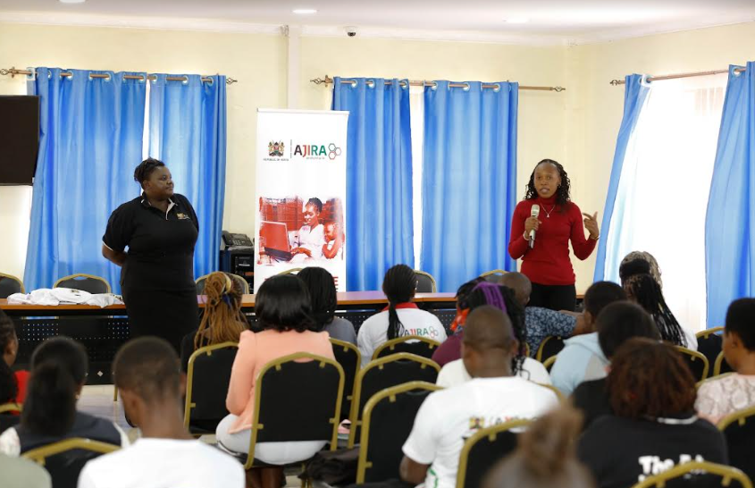  Ajira Digital, Partners Equip Young Women on Digital Workspace