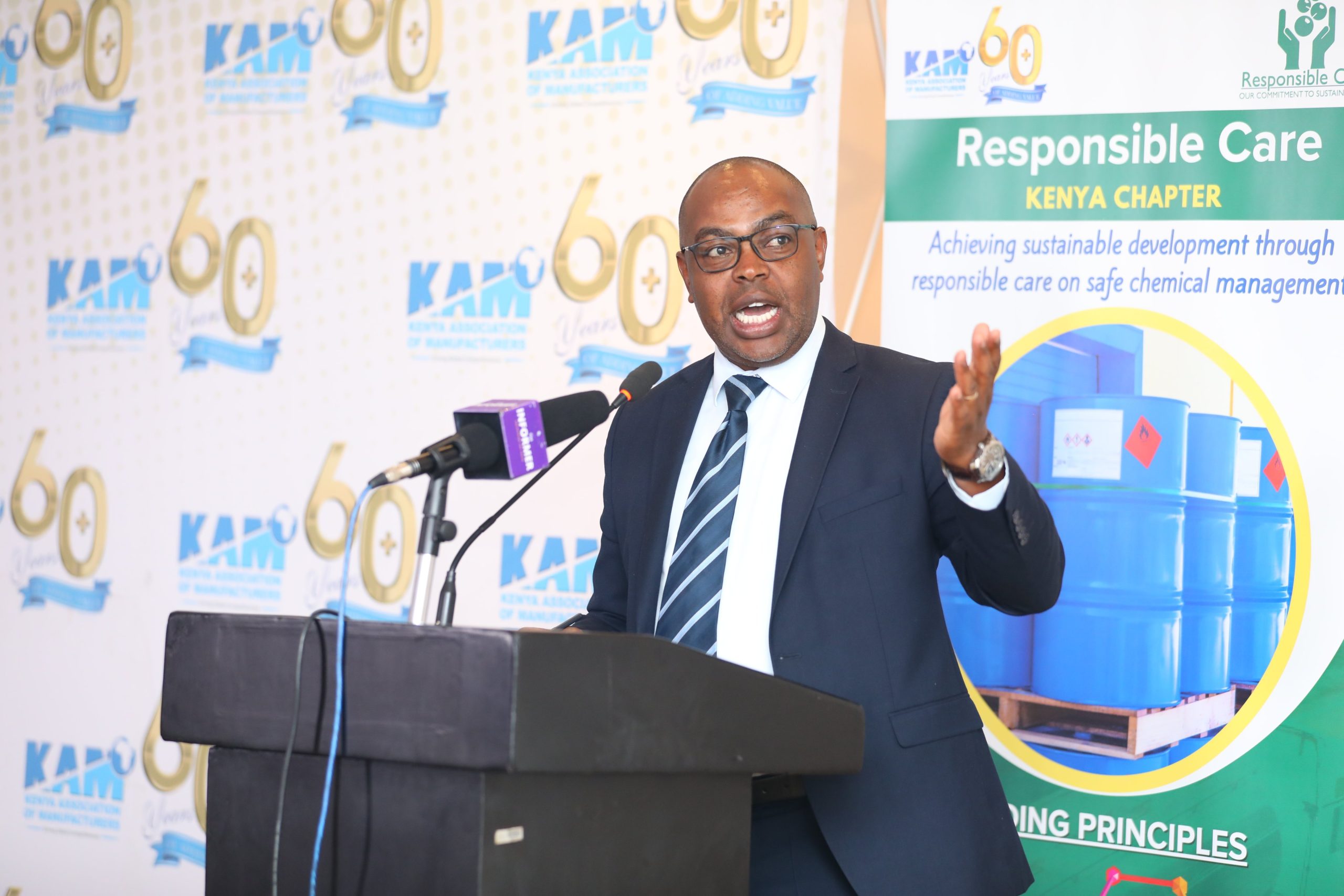 Kenya Association of Manufacturers CEO Anthony Mwangi