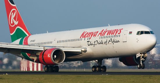 Kenya Airways plane